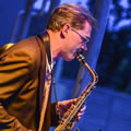 Sven Claussen - Alto saxophone, Partyband Celebration am 26.06.2013 in Eschborn